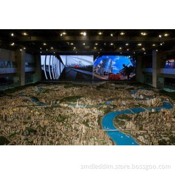 High refresh rate p5 p4 P6 indoor led display SMD 3 in 1 fu